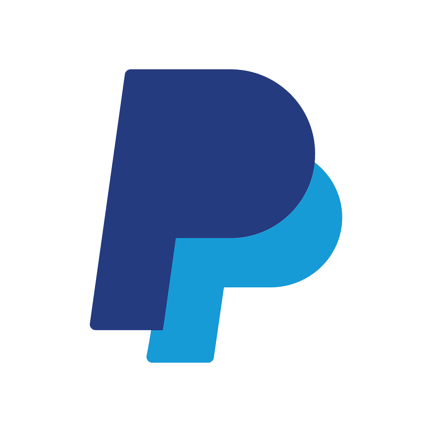 Paypal logo - 2 italicized letter 